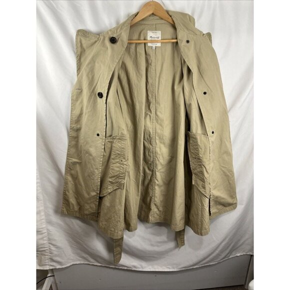 Madewell Classic Tan Trench Coat - Picture 7 of 16